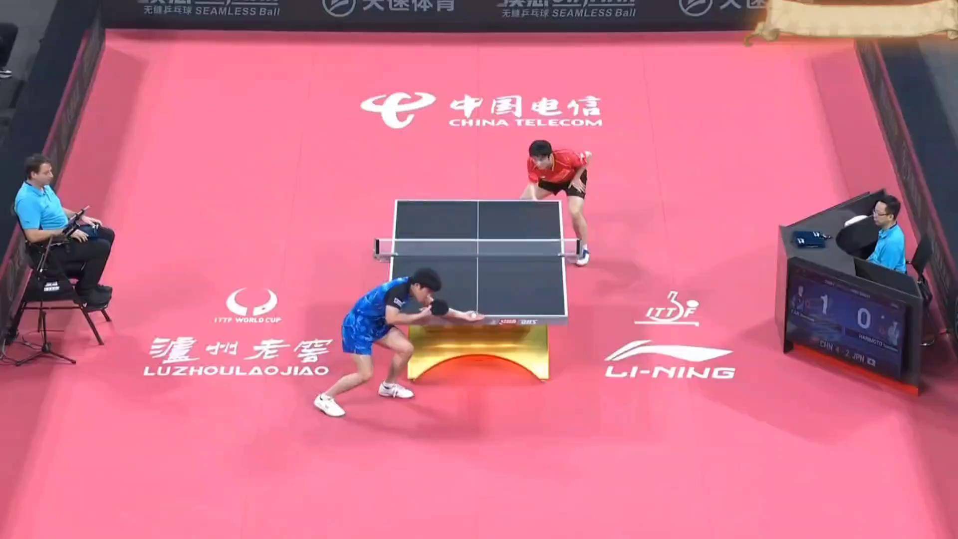 比利时乒乓球队强势奥地利乒乓球队，张本智和爆发神勇的简单介绍